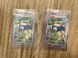 Lot of 2 Pokemon TCG Snorlax SVP051 Scarlet & Violet 151 ETB Promo SEALED - Image 1
