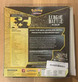 Pokemon Pikachu & Zekrom GX League Battle Deck - NEW - Open box 290-80785 - Image 3