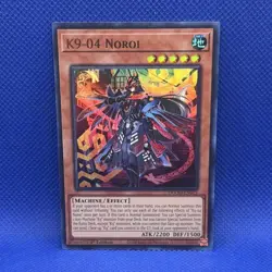 Konami Yu-Gi-Oh! K9-04 Noroi Effect Machine 1st Ed DOOD-EN025 2200/1500 - Image 1
