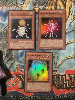 YuGiOh WC6-EN001 02 03 NM Golden Homunculus Helios Primordial Sun Duo Megistus - Image 1