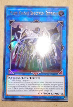 EXFO-EN047 MEKK-KNIGHT SPECTRUM SUPREME ULTRA RARE YuGiOh CARD - Image 1