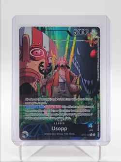 USOPP 2025 ONE PIECE ROYAL BLOOD ALT ART LEADER #OP10-042 Q6886 - Image 1