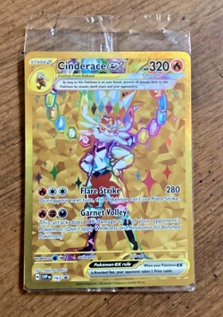 Cinderace ex 163 Sv: Scarlet & Violet Promo Cards Holo - Image 1