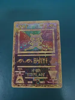 Pokemon TCG Ancient Mew Holo Movie Promo Card (open pack) 2000 - Image 1