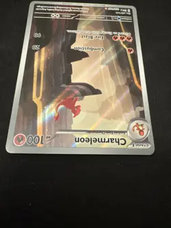 Pokemon Charmeleon 169/165 Scarlet & Violet 151 Rare Card 100 HP Fire Blast - Image 5