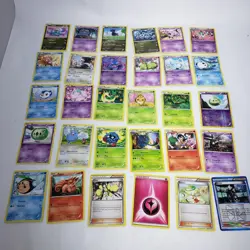 Lot of 30 Pokemon 2013 TCG Trading Cards All Unique Pokemon Cards (Set A) - Image 1