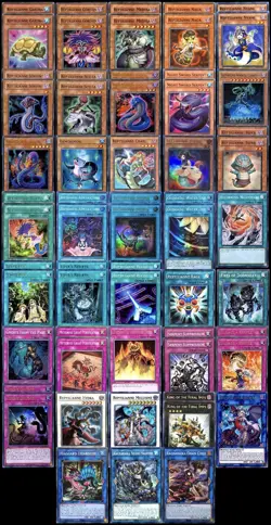 YuGiOh! Reptilianne Deck W/ Massive Reptile Viper Support [60 Cards] - Image 2