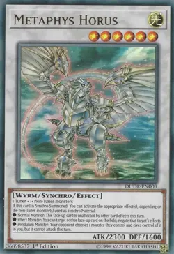 DUDE-EN009 METAPHYS HORUS ULTRA RARE 1ST EDITION NEAR MINT YuGiOh TCG - Image 1