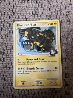 2009 Pokemon Supreme Victors 4/147 Electivire FB Holo MP Rare Card Vintage - Image 1