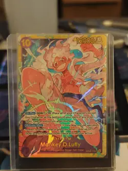 One Piece Card Game - Monkey.D.Luffy - OP05-119 SECRET RARE - English OPTCG - Image 1