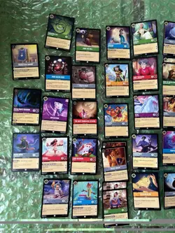 Disney Bulk Lorcana card Lot Foils, Common, Uncommon - Image 2
