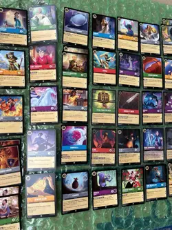 Disney Bulk Lorcana card Lot Foils, Common, Uncommon - Image 3