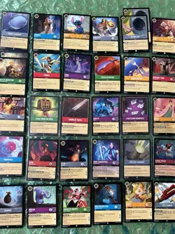 Disney Bulk Lorcana card Lot Foils, Common, Uncommon - Image 4