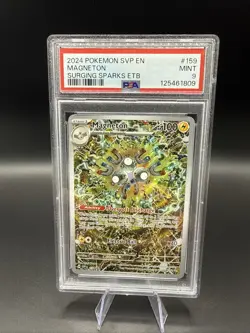 Magneton 159 Sv: Scarlet & Violet Promo Cards Holo PSA 9 - Image 1