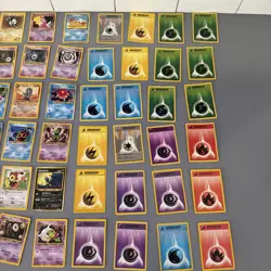 Pokemon TCG 1999 Vintage Lot Of 90 Cards Non-holo HP 90 Cards WOTC! Heavy Played - Image 5