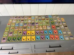 Pokemon TCG 1999 Vintage Lot Of 89 Cards Non-holo HP 89 Cards WOTC! Heavy Played - Image 1