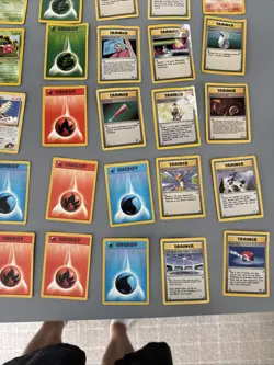 Pokemon TCG 1999 Vintage Lot Of 89 Cards Non-holo HP 89 Cards WOTC! Heavy Played - Image 5