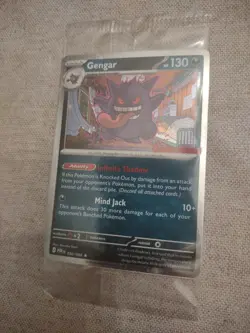 Pokemon TCG Gengar Exclusive Promo Sealed Card Mint Condition - Image 1