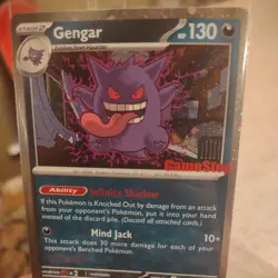 Pokemon TCG Gengar Exclusive Promo Sealed Card Mint Condition - Image 2