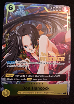 Boa Hancock (OP15 Release Event Winner) P-115 One Piece Promotion Cards Foil - Image 1