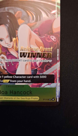 Boa Hancock (OP15 Release Event Winner) P-115 One Piece Promotion Cards Foil - Image 5