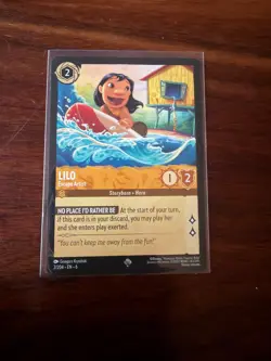 Lilo & Stitch Lilo-Escape Artist Character 2/204 Lorcana TCG Card Non-foil - Image 1