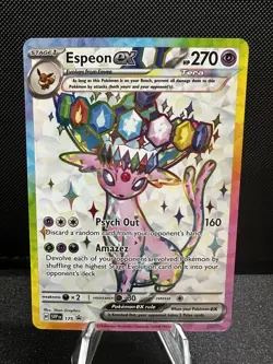 Espeon ex SVP175 Sv: Scarlet & Violet Promo Cards Holo - Image 1