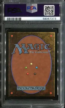 PSA 8 1993 MTG Magic The Gathering Beta #115 Lord of the Pit Pop11 - Image 2