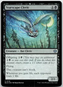 Starscape Cleric (116) Bloomburrow NM - MTG - Image 1