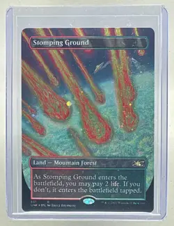 Stomping Ground 2022 Magic: The Gathering Unfinity #531 Galaxy Foil - Image 1