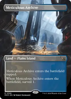 MTG Meticulous Archive (Borderless) [Murders at Karlov Manor] Near Mint Magic - Image 1