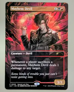 Mayhem Devil - Secret Lair Promo #28 Rare - Near Mint - Magic the Gathering - Image 1