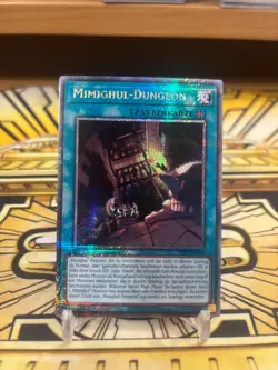 Yugioh Mimighul-Dungeon Quarter Century Secret Rare INFO-DE094 - Image 1