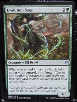 Evolution Sage Uncommon 159 War of the Spark Magic: The Gathering Near Mint - Image 1