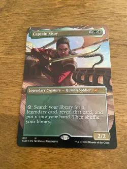 Light Play x 1 Captain Sisay - Foil Secret Lair Drop Series - FOIL - Image 1