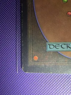 MTG Volcanic Island - Revised Edition - Dual Land - MP (Moderate Play) - Image 3