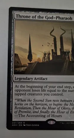 3x Throne of the God-Pharaoh - NM - Rare - MTG Amonkhet ⚔B&B - Image 2