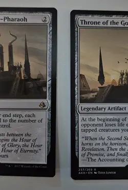 3x Throne of the God-Pharaoh - NM - Rare - MTG Amonkhet ⚔B&B - Image 3