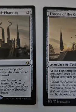 3x Throne of the God-Pharaoh - NM - Rare - MTG Amonkhet ⚔B&B - Image 4