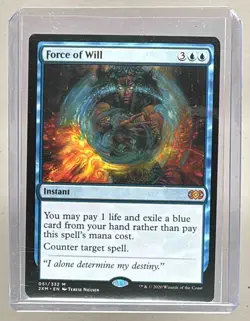 Force of Will 2020 Magic: The Gathering Double Masters #051 - Image 1