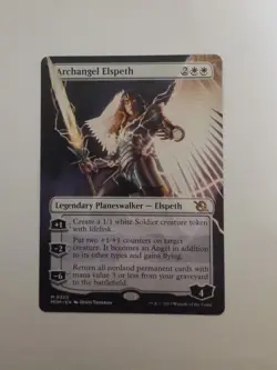 MTG - NM - Archangel Elspeth (Borderless) - #320 - March of the Machine (MOM) - Image 1