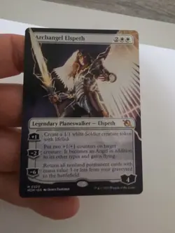 MTG - NM - Archangel Elspeth (Borderless) - #320 - March of the Machine (MOM) - Image 3