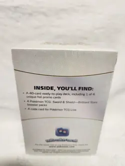 Pokemon Sword and Shield Brilliant Stars Build and Battle Box - 4 Booster Packs 820650850103 - Image 3