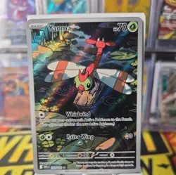 Yanma 183/182 Sv10: Destined Rivals Holo Illustration Rare NM IR Pokemon TCG - Image 1