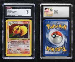 Flareon Holo Pokemon Jungle CGC 9 Mint 1999 - Image 3