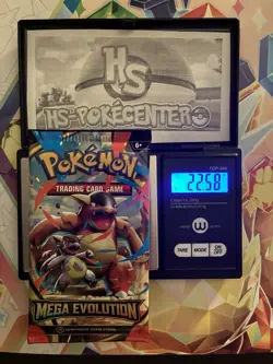 (HEAVY) 22.58g Pokemon TCG Mega Evolution Booster Pack (SEALED)✅ - Image 1