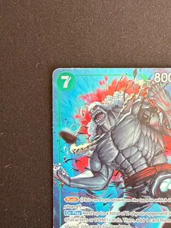 Hody Jones OP06-035 Alt Art One Piece Trading Card Game - Image 2