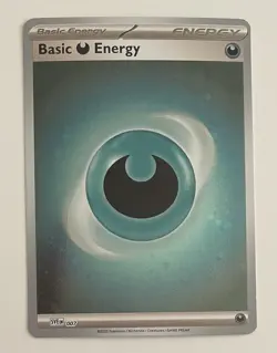 Pokemon TCG - Basic Darkness Energy - SVE 007 - S&V: 151 - LP Cosmos Holo - Image 1