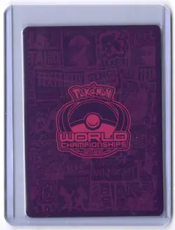 Mew V 2022 113/264 World Championship Signed Pokemon NM - Image 2