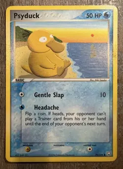 Pokemon Psyduck Team Rocket Returns Common Base 70/109 LP/MP - Image 1